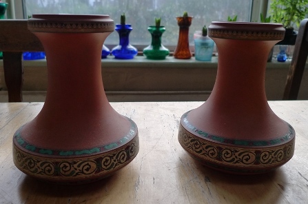 terracotta hyacinth vases
